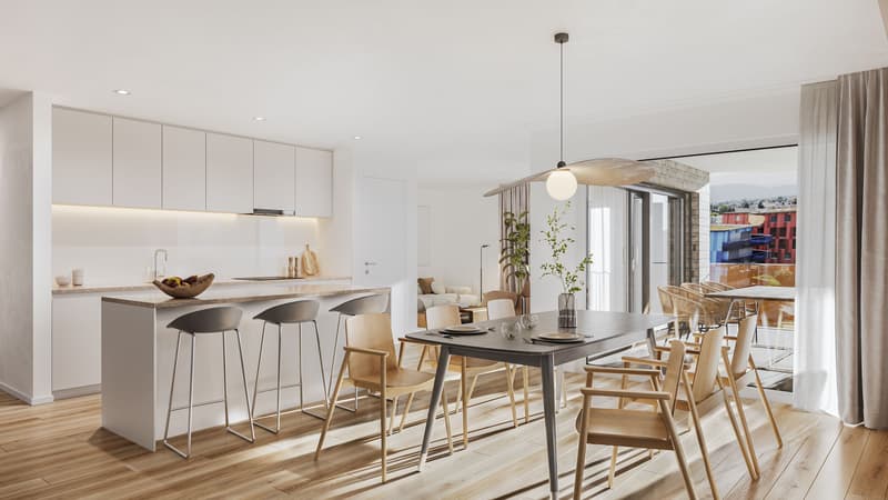 Neubauprojekt "Widnau West" - 4.5-Zimmer-Wohnung an ruhiger Zentrumslage mit vielen Extras (2)