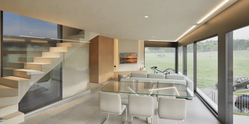Maison moderne neuve à Mezzovico avec permis de construire approuvé! (10)