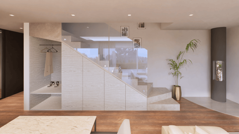 Maison moderne neuve à Mezzovico avec permis de construire approuvé! (7)