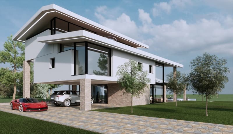Villa moderne avec un design unique et inobtenant ! (7)