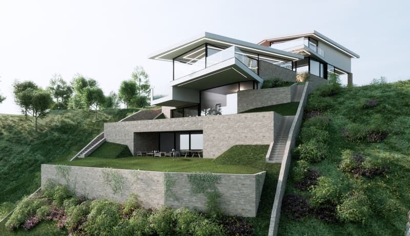 Villa moderne avec un design unique et inobtenant ! (9)
