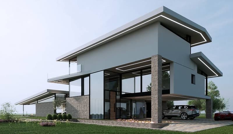 Villa di altissimo design da edificare! (6)