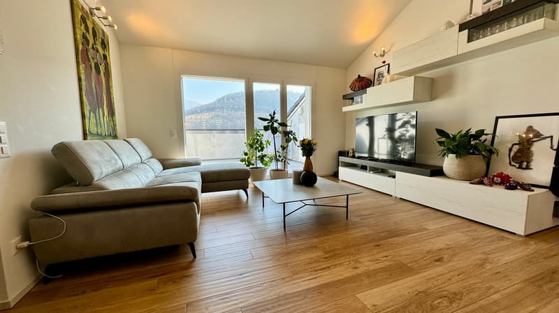 Modern attic of 3.5 rooms with panoramic view in Taverne (3)
