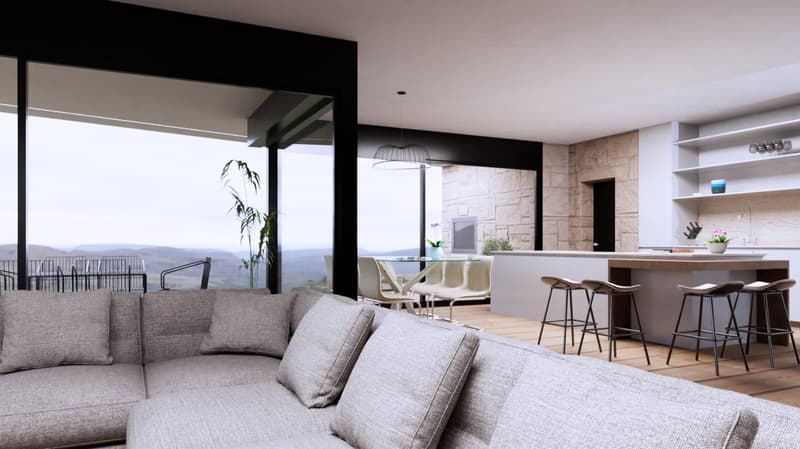 Elegante rez-de-chaussée avec grand jardin en construction ! (8)
