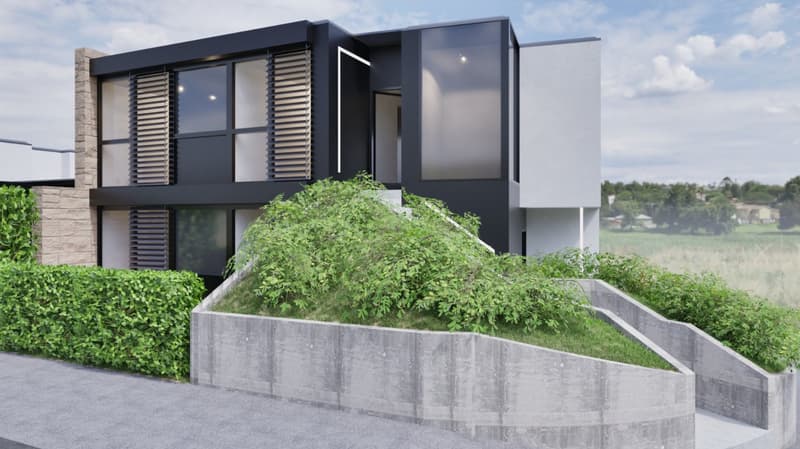 Elegante rez-de-chaussée avec grand jardin en construction ! (5)