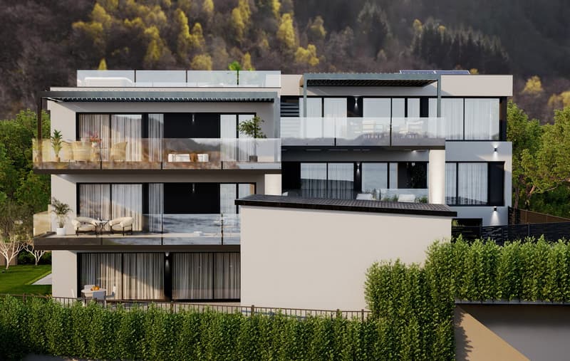 Nuova palazzina in edificazione di design (1)