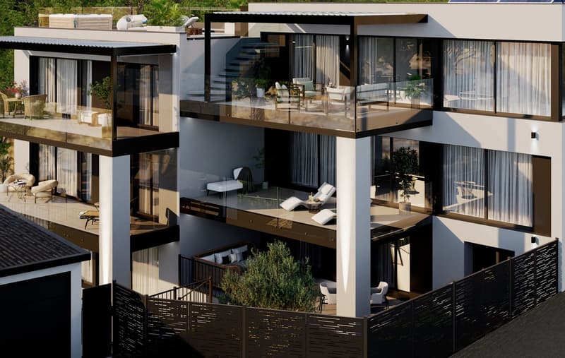 Nuova palazzina in edificazione di design (2)