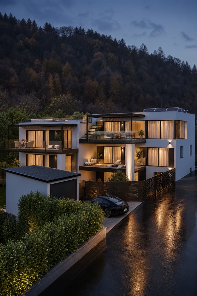 Nuova palazzina in edificazione di design (3)