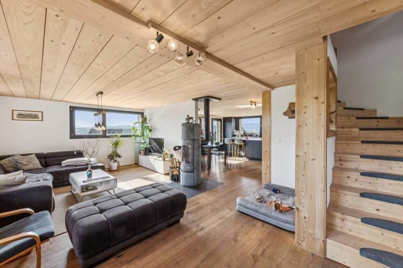 Beautifully renovated 8.5-room farmhouse with building land (4)
