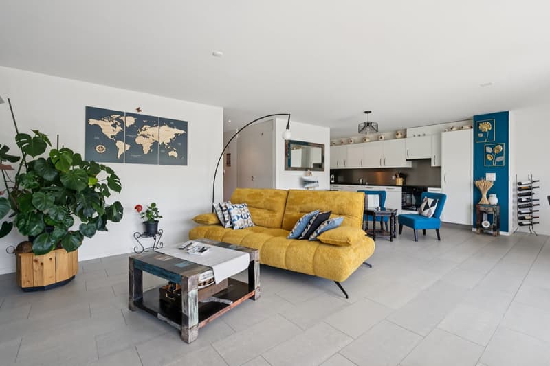 Apartment 3.5 rooms with balcony and view of the Moléson (3)
