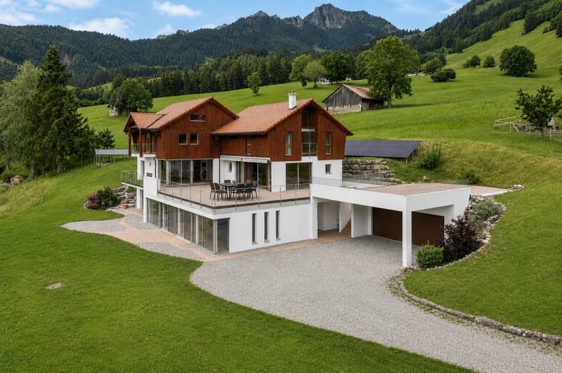 Propriété - proposition d'aménagement terrasse
