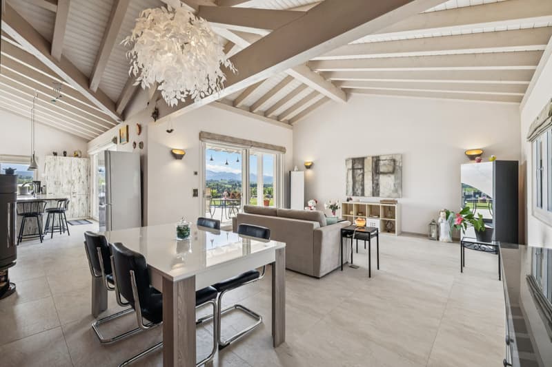 Contemporary villa of standing with vast garden and open view (4)
