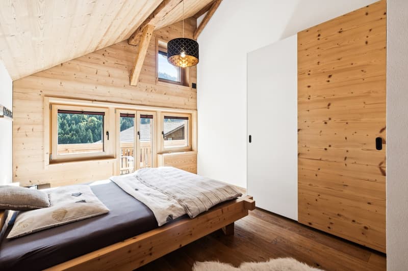 Chambre parentale avec balcon