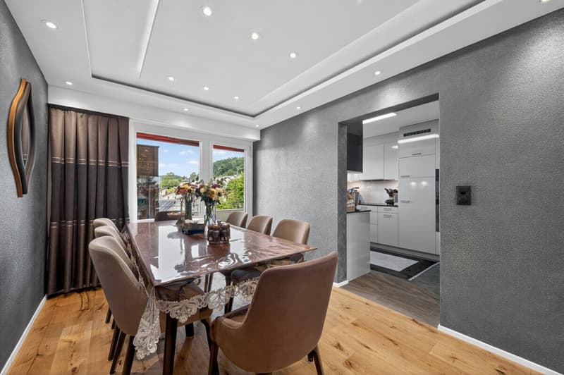 Gemütliches Esszimmer