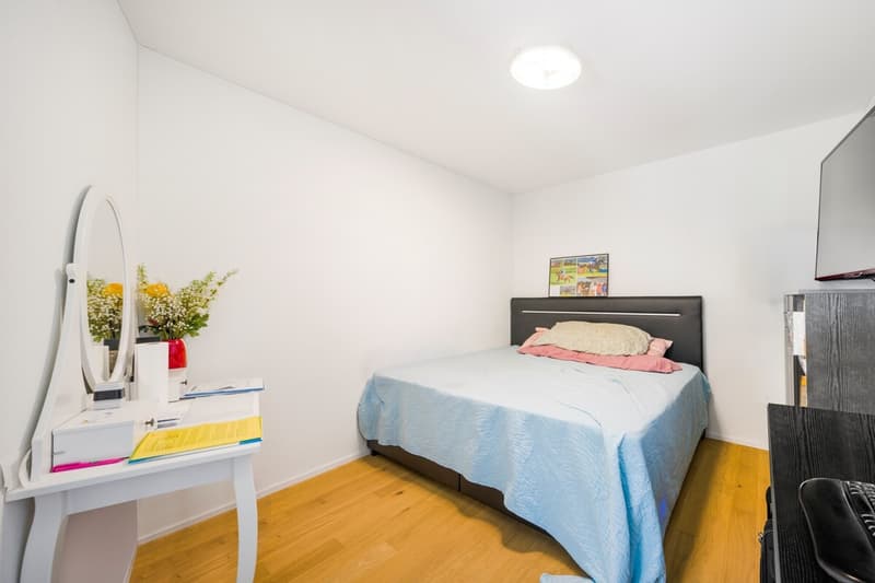Schlafzimmer mit direktem Zugang zur Terrasse