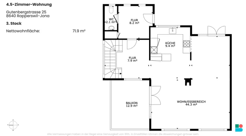 Wonderful 4.5-room maisonette apartment in Rapperswil-Jona (9)