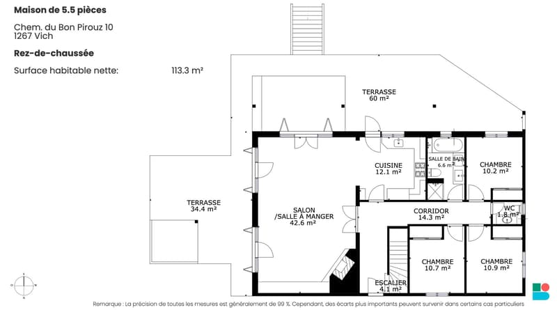 Magnifique maison de 5.5 pièces à Vich (9)