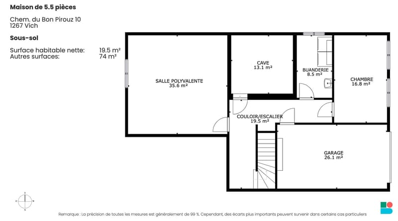 Magnifique maison de 5.5 pièces à Vich (11)