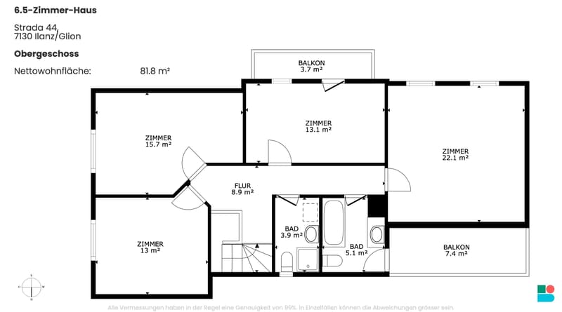 Cozy 6.5-room house with annex in Ilanz/Glion (10)