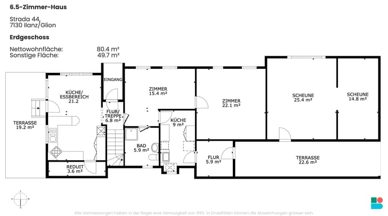 Cozy 6.5-room house with annex in Ilanz/Glion (9)