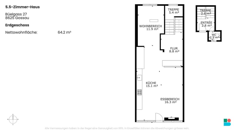 Unique 5.5-room house in Gossau (9)