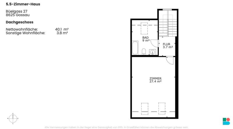 Unique 5.5-room house in Gossau (11)