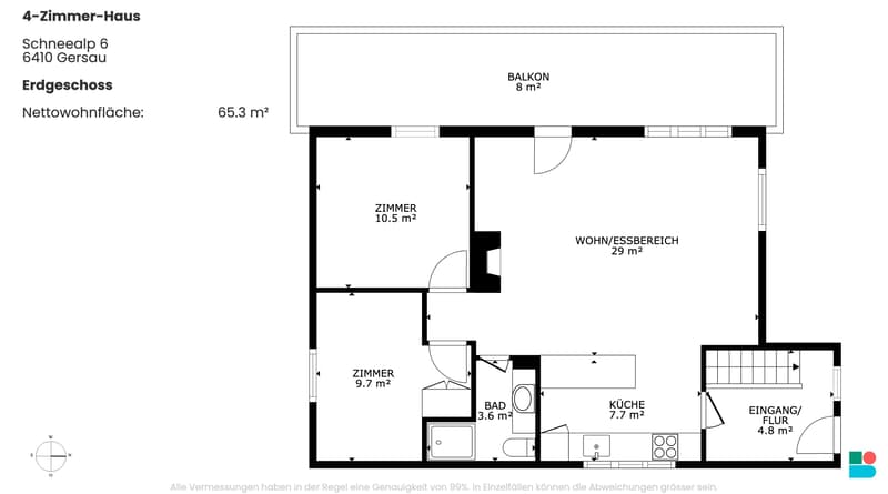 Detached 4-room holiday home in Rigi Scheidegg (9)