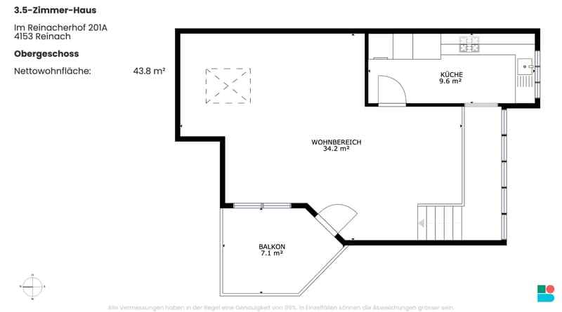 Elegant 3.5-room apartment in Reinach (10)