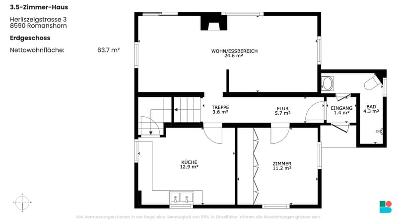 Cozy House with Two Outbuildings and Surroundings in Romanshorn (9)