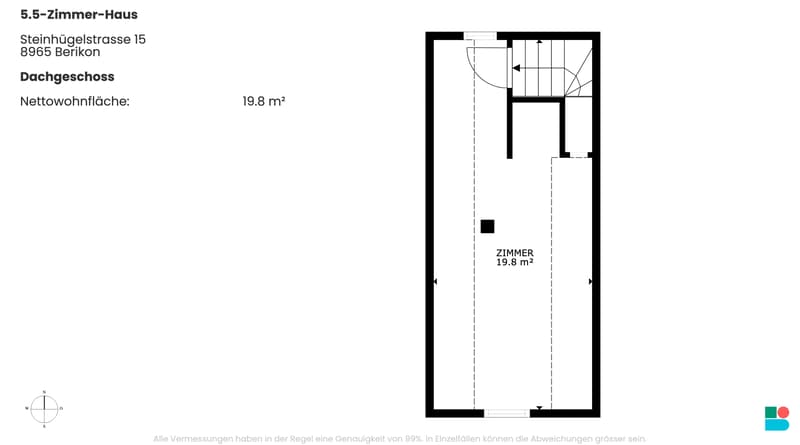 Maison 5,5 pièces avec bâtiment de bureaux et terrain à bâtir en zone centrale (11)