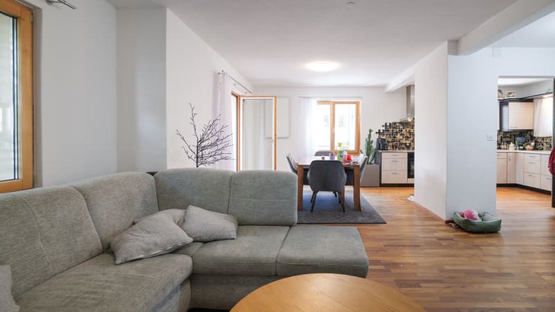 Maison 5,5 pièces avec bâtiment de bureaux et terrain à bâtir en zone centrale (4)
