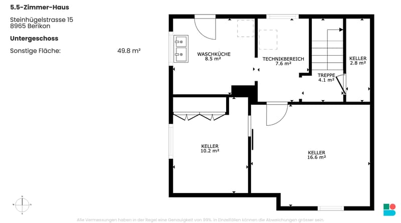 Maison 5,5 pièces avec bâtiment de bureaux et terrain à bâtir en zone centrale (13)