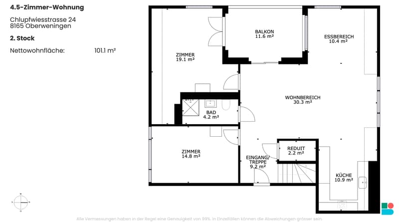 Helle 4.5-Zimmer-Wohnung in Oberweningen (9)