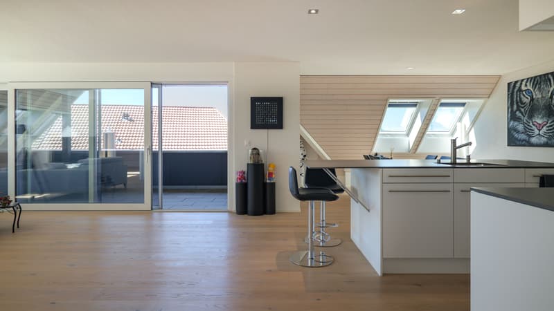 Appartement élégant de 3,5 pièces sous les toits à Hüniken (4)