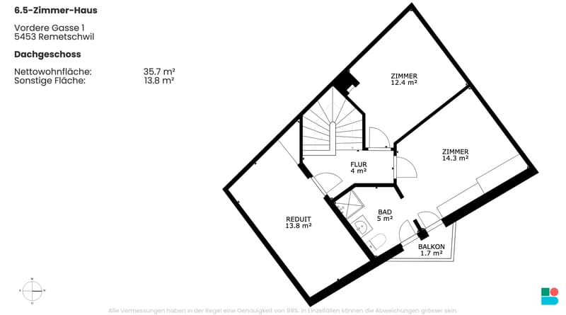 Spacious 6.5-room house with pool in Remetschwil (11)