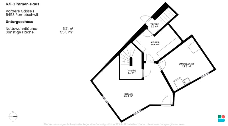 Spacious 6.5-room house with pool in Remetschwil (12)
