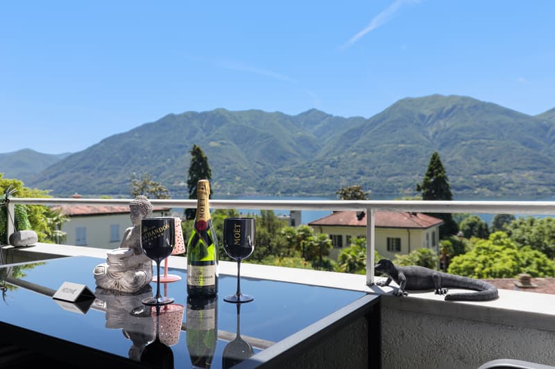 Fantastisches 4.5-Zimmer-Apartment mit Panoramablick in Muralto (2)