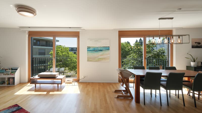Modern 4.5-room apartment with lake view in Au ZH (8)
