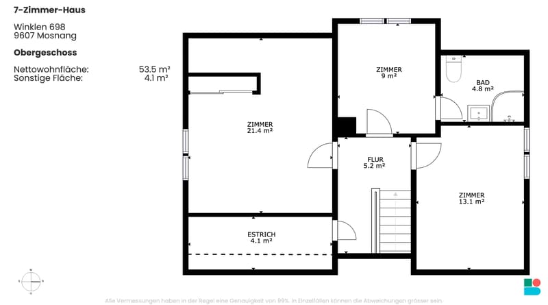Charmantes 6.5-Zimmer-Haus für Familien und Naturliebhaber in Mosnang (10)