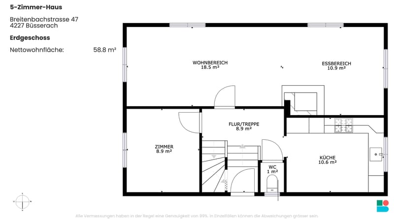 Maison de 5 pièces charmante à un emplacement idéal avec potentiel de construction à Büsserach (9)