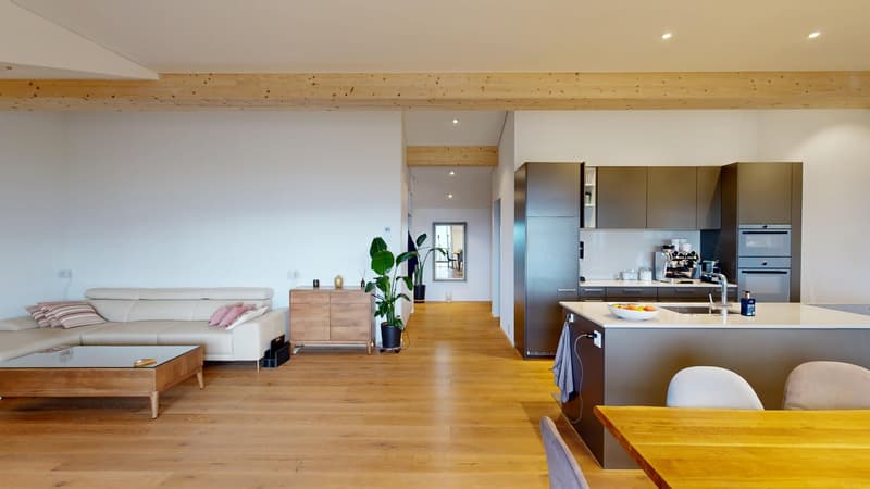 Exklusive 4.5-Zimmer-Dachwohnung mit See- und Bergsicht in Uetliburg (5)