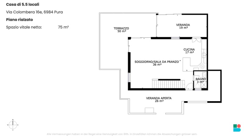 Maison fascinante de 5,5 pièces avec terrasse de rêve à Caslano (11)