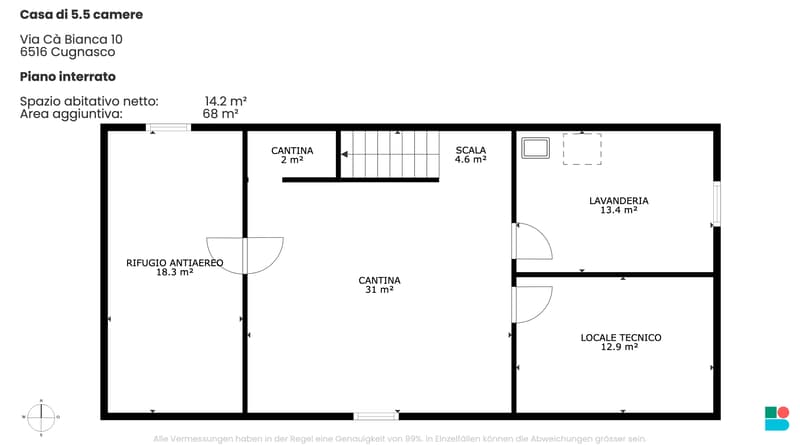 Meravigliosa casa di 5.5 locali in Gugnasco (11)