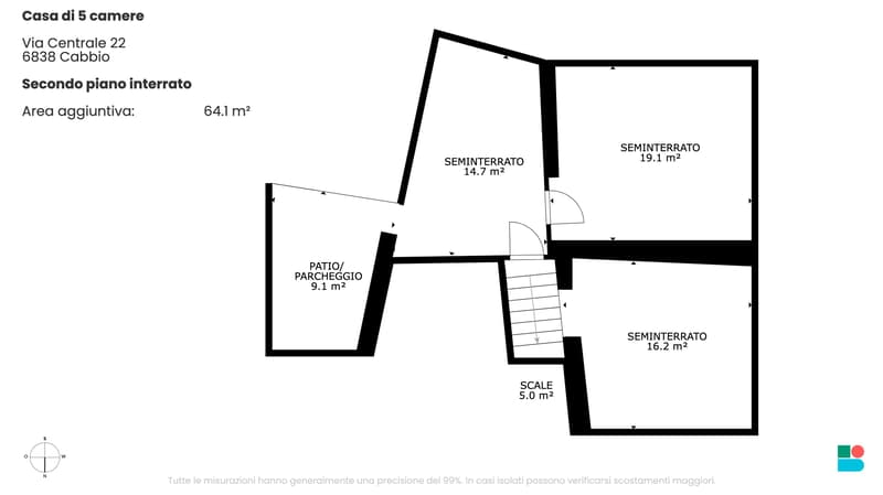 Caratteristica e ristrutturabile casa di 5 locali a Cabbio (12)
