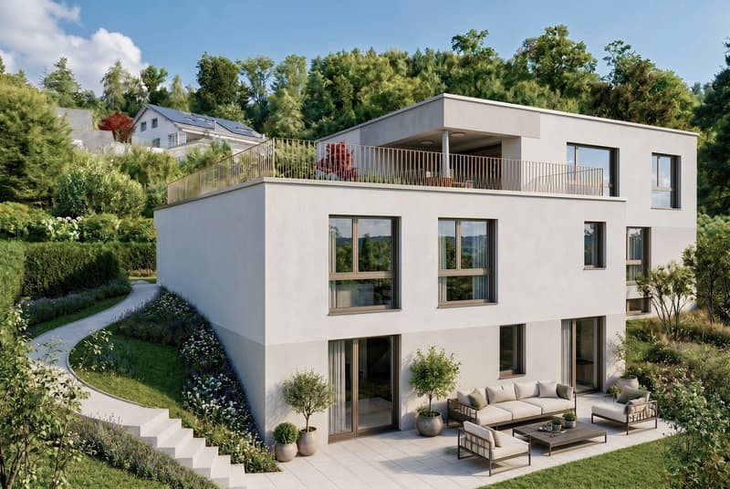 Exclusive new 6.5-room single-family house in prime hillside location in Widen (1)