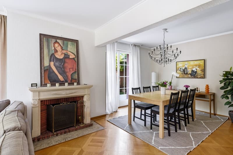 Maison individuelle familiale à Collonge-Bellerive – Accès lac et jardin piscinable (6)