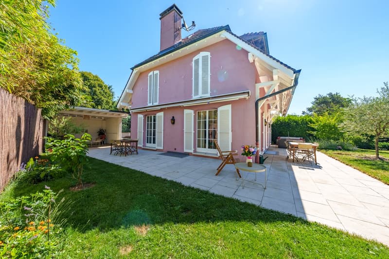Maison individuelle familiale à Collonge-Bellerive – Accès lac et jardin piscinable (3)