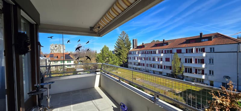 Helle 4.5-Zimmer-Wohnung mit Panoramabalkon in Bern Bümpliz - Ihr neues Zuhause mit Weitblick (2)