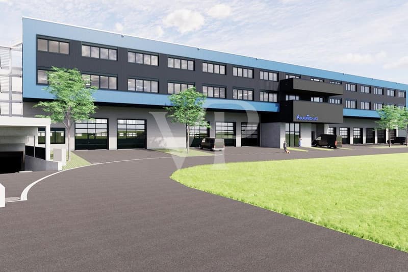 Aussenvisualisierung Westfassade Nordseite