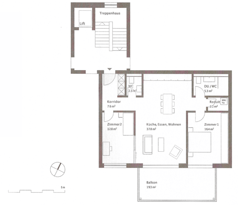 Attraktive 3.5-Zimmer-Wohnung mit grossem Wintergarten-Balkon (14)